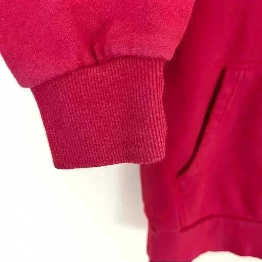 Ellesse Gottero Red W/ White Classic Logo Hooded Sweatshirt Size S - Picture 8 of 13